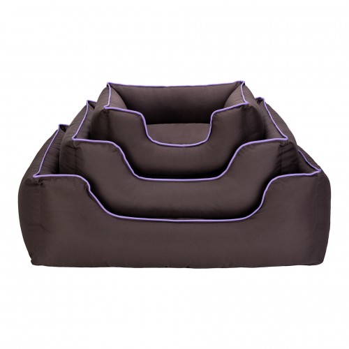 Pet Comfort Alpha Köpek Yatağı Kahverengi w Mor Biye L 105x85cm Pet Comfort Alpha Köpek Yatağı Kahverengi w Mor Biye L 105x85cm