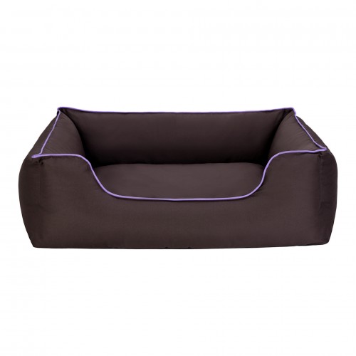 Pet Comfort Alpha Köpek Yatağı Kahverengi w Mor Biye L 105x85cm Pet Comfort Alpha Köpek Yatağı Kahverengi w Mor Biye L 105x85cm