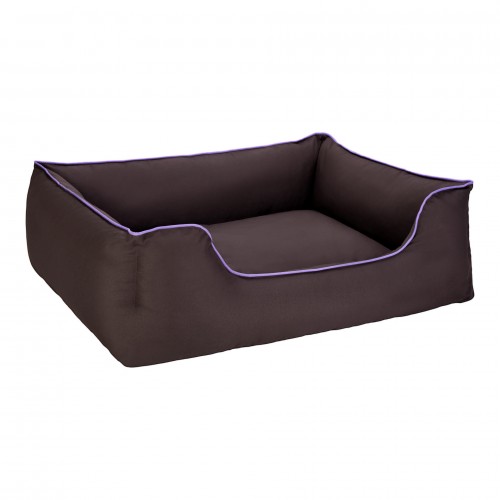 Pet Comfort Alpha Köpek Yatağı Kahverengi w Mor Biye L 105x85cm Pet Comfort Alpha Köpek Yatağı Kahverengi w Mor Biye L 105x85cm
