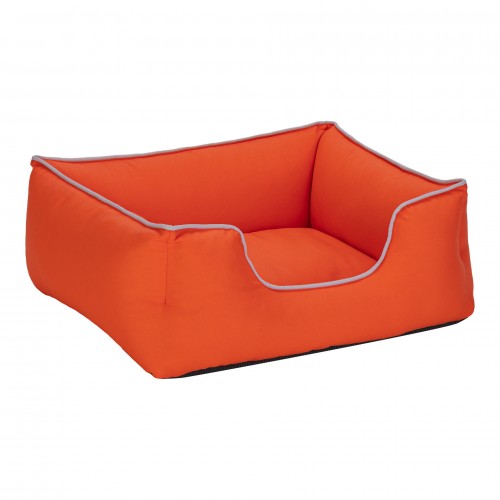 Pet Comfort Alpha Kedi ve Köpek Yatağı Turuncu w Beyaz Biye S 60x50cm Pet Comfort Alpha Kedi ve Köpek Yatağı Turuncu w Beyaz Biye S 60x50cm