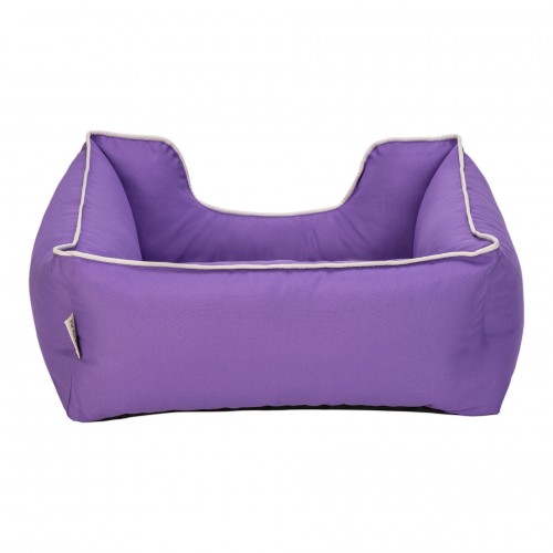 Pet Comfort Alpha Kedi ve Köpek Yatağı Mor w Beyaz Biye S 60x50cm Pet Comfort Alpha Kedi ve Köpek Yatağı Mor w Beyaz Biye S 60x50cm