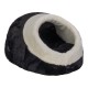 Pet Comfort Nest Kedi Yatağı Siyah/Beyaz 40x40cm Pet Comfort Nest Kedi Yatağı Siyah/Beyaz 40x40cm