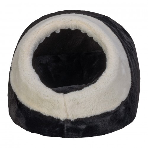Pet Comfort Nest Kedi Yatağı Siyah/Beyaz 40x40cm Pet Comfort Nest Kedi Yatağı Siyah/Beyaz 40x40cm