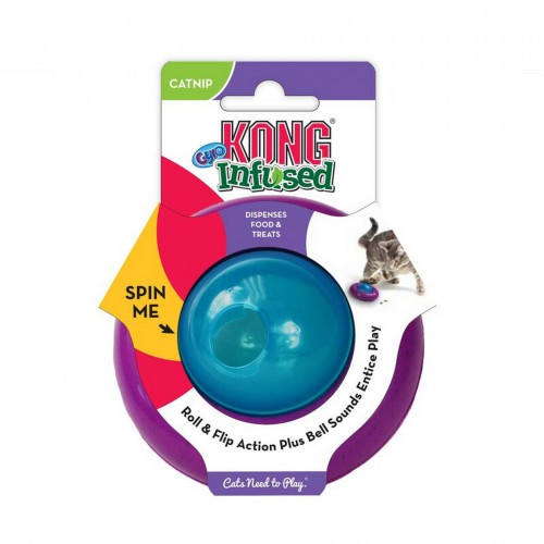 Kong Infused Cat Gyro Kediotlu ve Zilli Kedi Oyun Topu Kong Infused Cat Gyro Kediotlu ve Zilli Kedi Oyun Topu