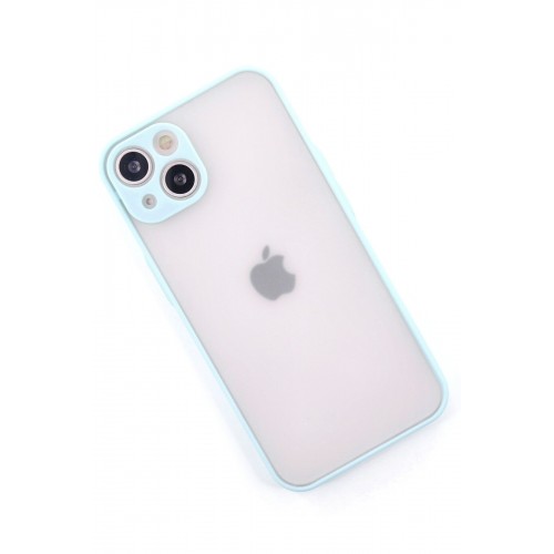 Newface iPhone 15 Plus Kılıf Montreal Silikon Kapak - Turkuaz Newface iPhone 15 Plus Kılıf Montreal Silikon Kapak - Turkuaz