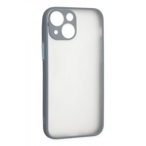 Newface iPhone 15 Plus Kılıf Montreal Silikon Kapak - Gri Newface iPhone 15 Plus Kılıf Montreal Silikon Kapak - Gri