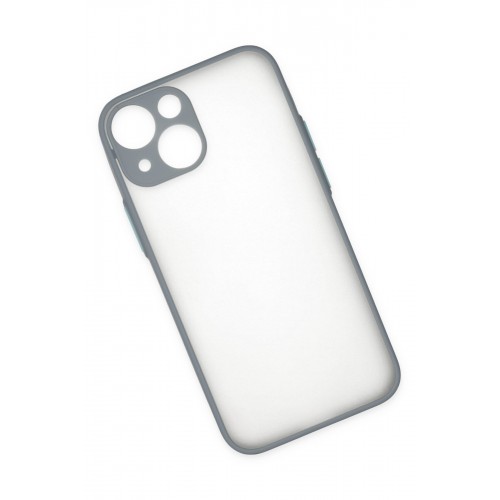 Newface iPhone 15 Plus Kılıf Montreal Silikon Kapak - Gri Newface iPhone 15 Plus Kılıf Montreal Silikon Kapak - Gri