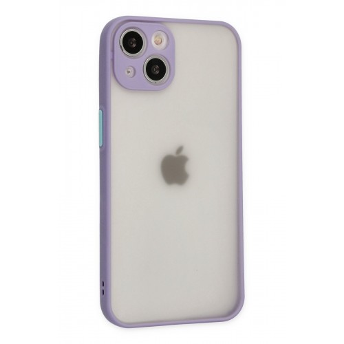 Newface iPhone 15 Plus Kılıf Montreal Silikon Kapak - Mor Newface iPhone 15 Plus Kılıf Montreal Silikon Kapak - Mor
