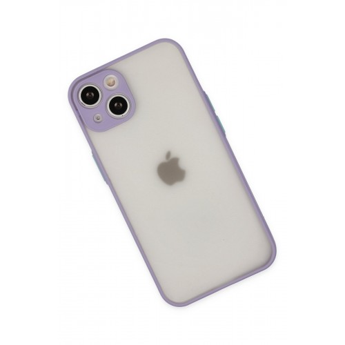 Newface iPhone 15 Plus Kılıf Montreal Silikon Kapak - Mor Newface iPhone 15 Plus Kılıf Montreal Silikon Kapak - Mor