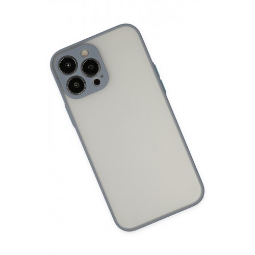 Newface iPhone 15 Pro Max Kılıf Montreal Silikon Kapak - Gri Newface iPhone 15 Pro Max Kılıf Montreal Silikon Kapak - Gri