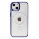 Newface iPhone 15 Kılıf Room Magneticsafe Silikon - Sierra Blue