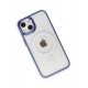 Newface iPhone 15 Kılıf Room Magneticsafe Silikon - Sierra Blue