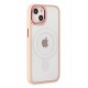 Newface iPhone 15 Kılıf Room Magneticsafe Silikon - Pudra Newface iPhone 15 Kılıf Room Magneticsafe Silikon - Pudra