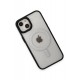 Newface iPhone 15 Pro Kılıf Room Magneticsafe Silikon - Siyah