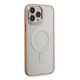 Newface iPhone 15 Pro Kılıf Room Magneticsafe Silikon - Pudra