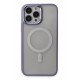 Newface iPhone 15 Pro Kılıf Room Magneticsafe Silikon - Lila