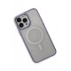 Newface iPhone 15 Pro Kılıf Room Magneticsafe Silikon - Lila