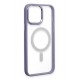 Newface iPhone 15 Pro Kılıf Room Magneticsafe Silikon - Lila
