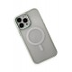 Newface iPhone 15 Pro Kılıf Room Magneticsafe Silikon - Su Yeşili
