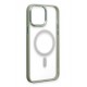Newface iPhone 15 Pro Kılıf Room Magneticsafe Silikon - Su Yeşili