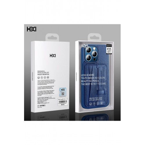 Newface iPhone 15 Pro Max Kılıf HD Deri Kartvizitli Kapak - Mavi Newface iPhone 15 Pro Max Kılıf HD Deri Kartvizitli Kapak - Mavi