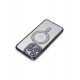 Newface iPhone 15 Pro Kılıf Joke Simli Magneticsafe Kılıf - Siyah