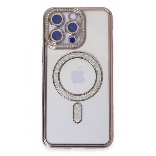 Newface iPhone 15 Pro Kılıf Joke Simli Magneticsafe Kılıf - Pembe Newface iPhone 15 Pro Kılıf Joke Simli Magneticsafe Kılıf - Pembe