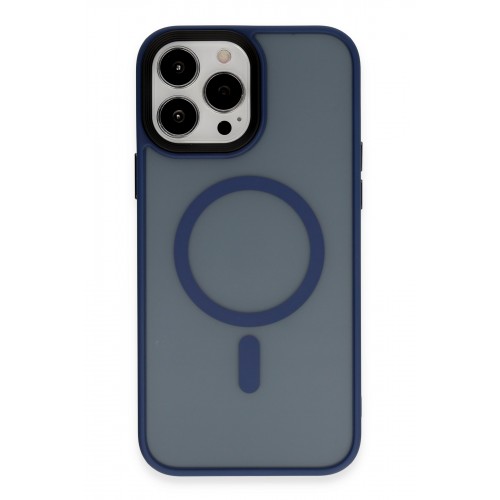 Newface iPhone 14 Pro Kılıf Trex Magneticsafe Kapak - Mavi Newface iPhone 14 Pro Kılıf Trex Magneticsafe Kapak - Mavi