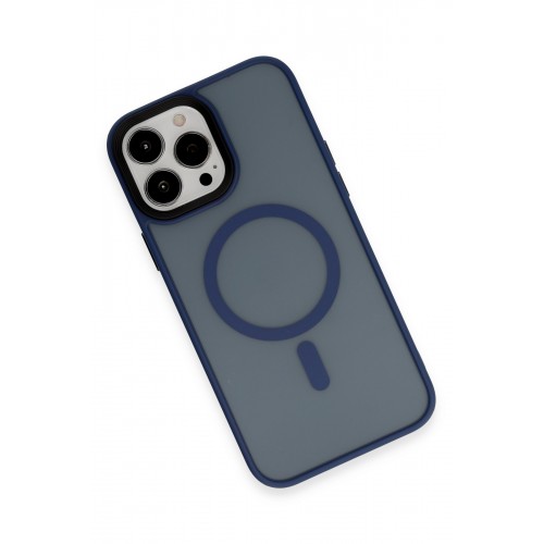 Newface iPhone 14 Pro Kılıf Trex Magneticsafe Kapak - Mavi Newface iPhone 14 Pro Kılıf Trex Magneticsafe Kapak - Mavi