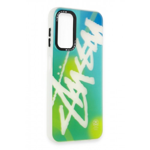 Newface Samsung Galaxy A14 4G Kılıf Estoril Desenli Kapak - Estoril - 2