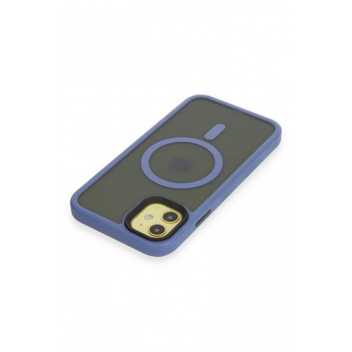 Newface iPhone 11 Kılıf Trex Magneticsafe Kapak - Sierra Blue Newface iPhone 11 Kılıf Trex Magneticsafe Kapak - Sierra Blue