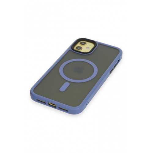 Newface iPhone 11 Kılıf Trex Magneticsafe Kapak - Sierra Blue Newface iPhone 11 Kılıf Trex Magneticsafe Kapak - Sierra Blue