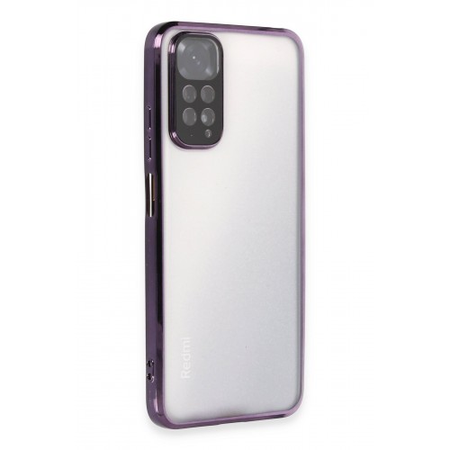 Newface Xiaomi Redmi Note 12S Kılıf Razer Lensli Silikon - Mor Newface Xiaomi Redmi Note 12S Kılıf Razer Lensli Silikon - Mor