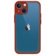 Newface iPhone 15 Kılıf Montreal Silikon Kapak - Kırmızı