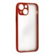 Newface iPhone 15 Kılıf Montreal Silikon Kapak - Kırmızı