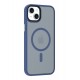 Newface iPhone 15 Kılıf Trex Magneticsafe Kapak - Lacivert