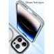 Newface iPhone 15 Kılıf Trex Magneticsafe Kapak - Lila