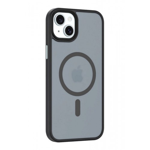 Newface iPhone 15 Plus Kılıf Trex Magneticsafe Kapak - Siyah Newface iPhone 15 Plus Kılıf Trex Magneticsafe Kapak - Siyah
