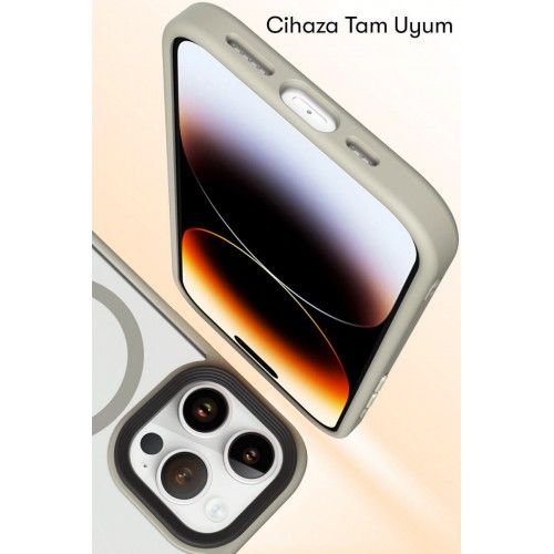 Newface iPhone 15 Plus Kılıf Trex Magneticsafe Kapak - Siyah Newface iPhone 15 Plus Kılıf Trex Magneticsafe Kapak - Siyah