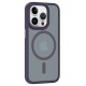 Newface iPhone 15 Pro Kılıf Trex Magneticsafe Kapak - Derin Mor