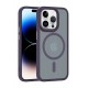 Newface iPhone 15 Pro Kılıf Trex Magneticsafe Kapak - Derin Mor