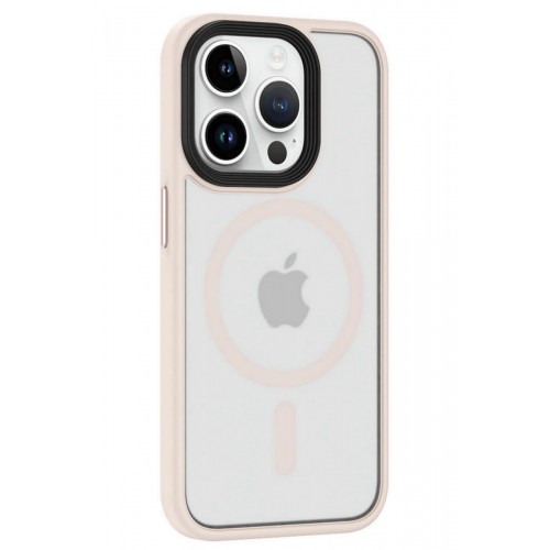 Newface iPhone 15 Pro Kılıf Trex Magneticsafe Kapak - Lila