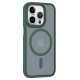 Newface iPhone 15 Pro Max Kılıf Trex Magneticsafe Kapak - Koyu Yeşil