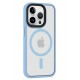 Newface iPhone 15 Pro Max Kılıf Trex Magneticsafe Kapak - Sierra Blue Newface iPhone 15 Pro Max Kılıf Trex Magneticsafe Kapak - Sierra Blue