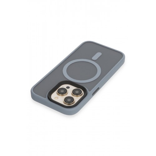 Newface iPhone 14 Pro Kılıf Trex Magneticsafe Kapak - Sierra Blue Newface iPhone 14 Pro Kılıf Trex Magneticsafe Kapak - Sierra Blue