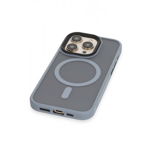 Newface iPhone 14 Pro Kılıf Trex Magneticsafe Kapak - Sierra Blue Newface iPhone 14 Pro Kılıf Trex Magneticsafe Kapak - Sierra Blue