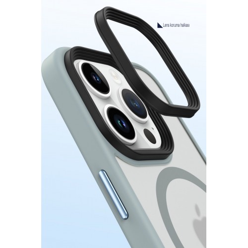 Newface iPhone 14 Pro Max Kılıf Trex Magneticsafe Kapak - Lila Newface iPhone 14 Pro Max Kılıf Trex Magneticsafe Kapak - Lila