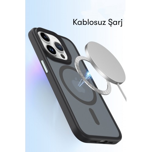 Newface iPhone 14 Pro Max Kılıf Trex Magneticsafe Kapak - Lila Newface iPhone 14 Pro Max Kılıf Trex Magneticsafe Kapak - Lila