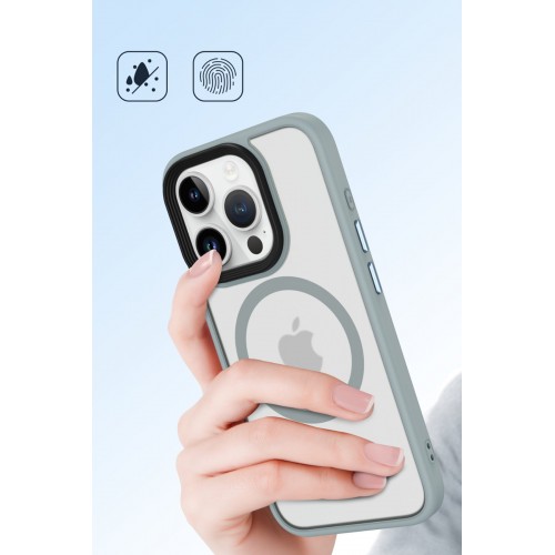 Newface iPhone 14 Pro Max Kılıf Trex Magneticsafe Kapak - Lila Newface iPhone 14 Pro Max Kılıf Trex Magneticsafe Kapak - Lila