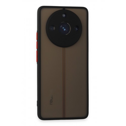 Newface Realme 11 Pro Kılıf Montreal Silikon Kapak - Siyah Newface Realme 11 Pro Kılıf Montreal Silikon Kapak - Siyah